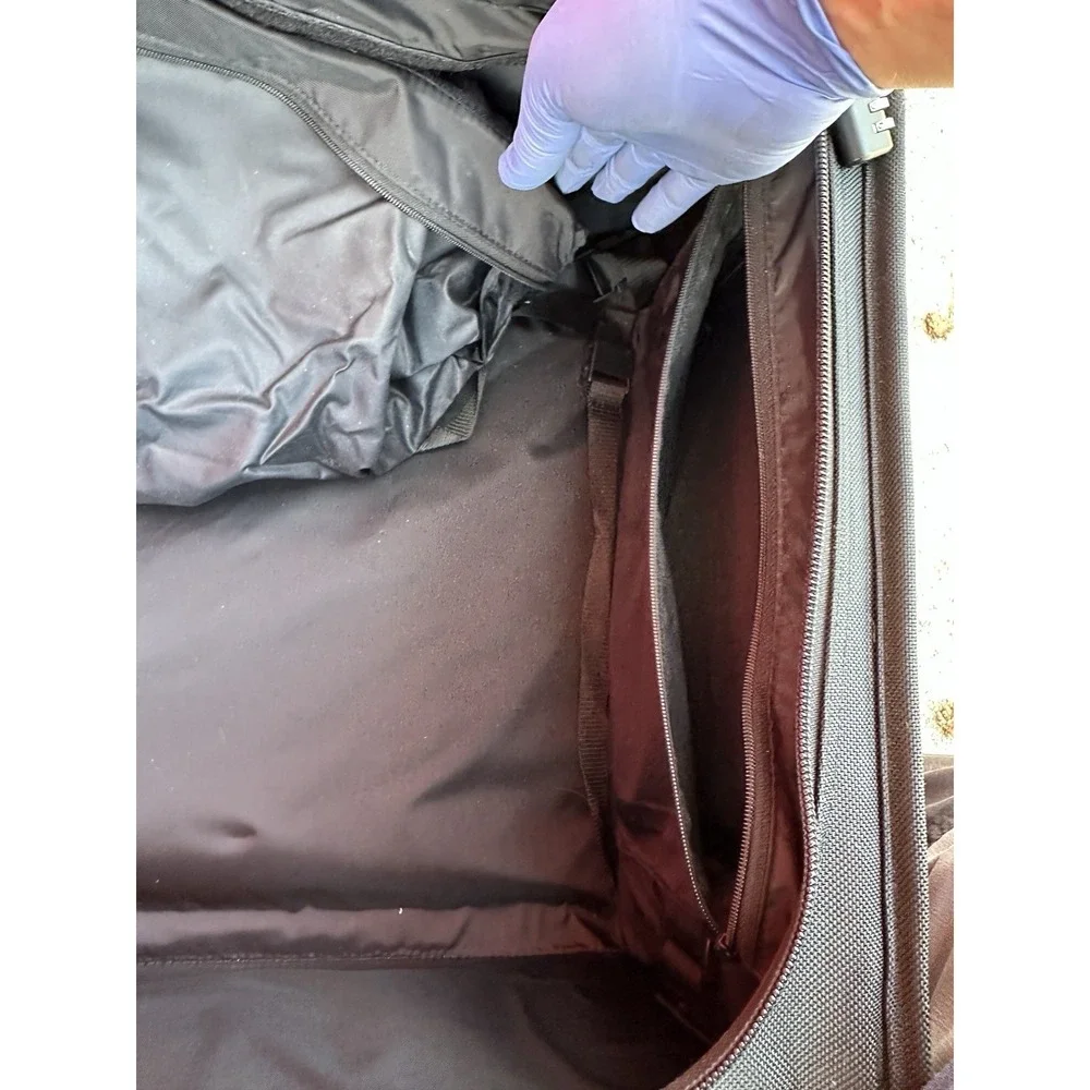 TUMI Garment Bag Carry-On Black Ballistic Nylon USA Made Luggage